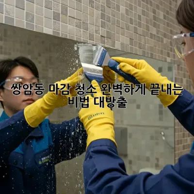 ✨ 쌍암동 마감 청소, 완벽하게 끝내는 비법 대방출! 🏡 #