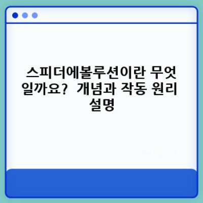 스피더에볼루션 완벽 가이드: 최신 정보, 논란, 그리고 미래 전망